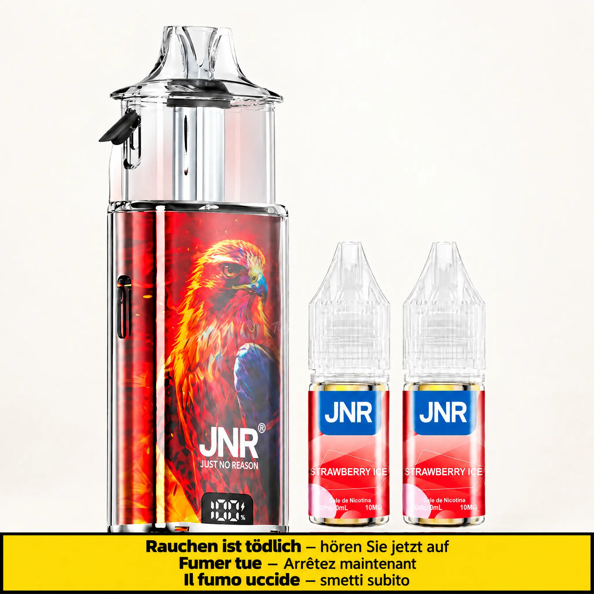 Kit JNR Falcon Infinity 55K - Strawberry Ice