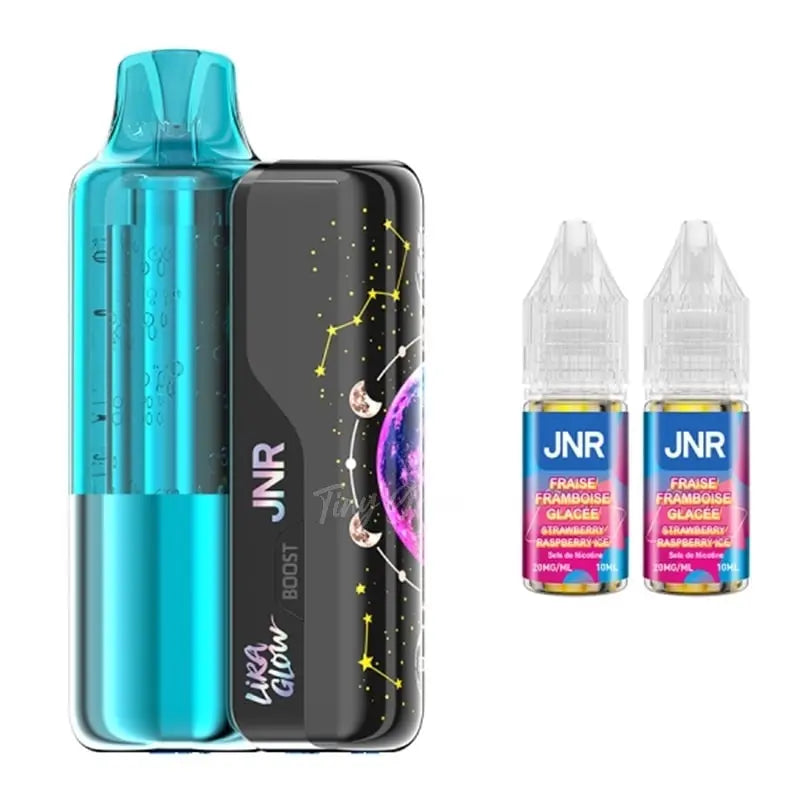 Puff JNR Lira Glow 45K+ Strawberry Raspberry Ice