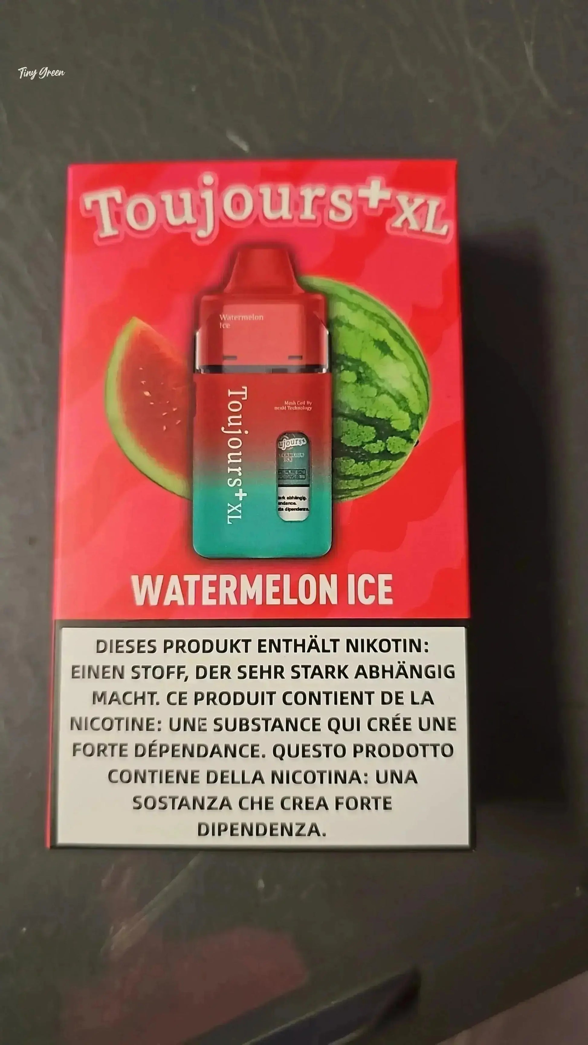 Titre produit, Tinygreen, Yvedon, CBD, Suisse, vape