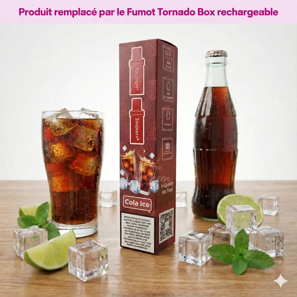 Cartouches Toujours+ pack de 2 pods 2ml Cola Ice - Tiny Green