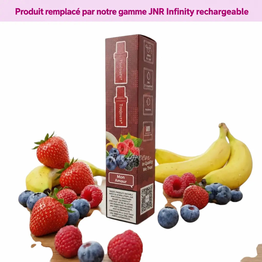 Cartouches Toujours+ pack de 2 pods 2ml Mon Amour - Tiny Green