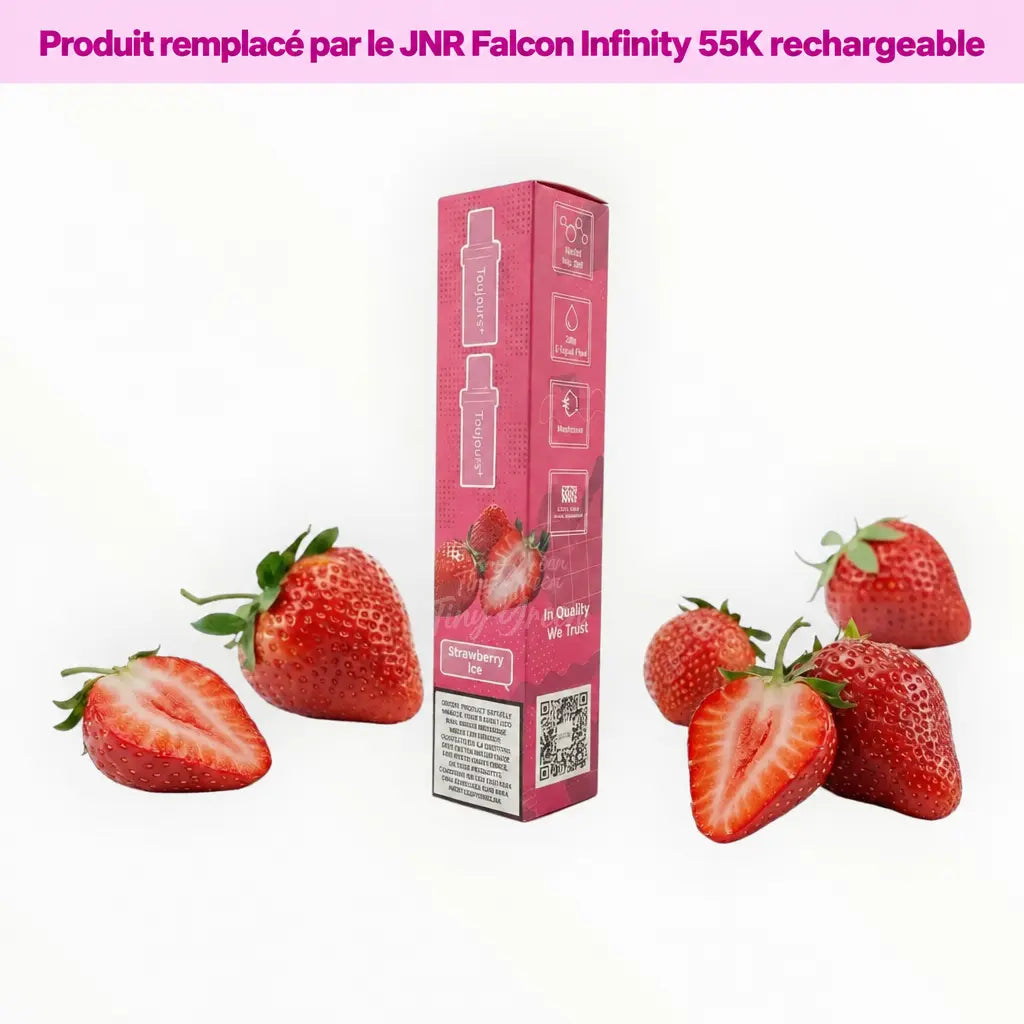 Cartouches Toujours+ pack de 2 pods 2ml Strawberry Ice - Tiny Green