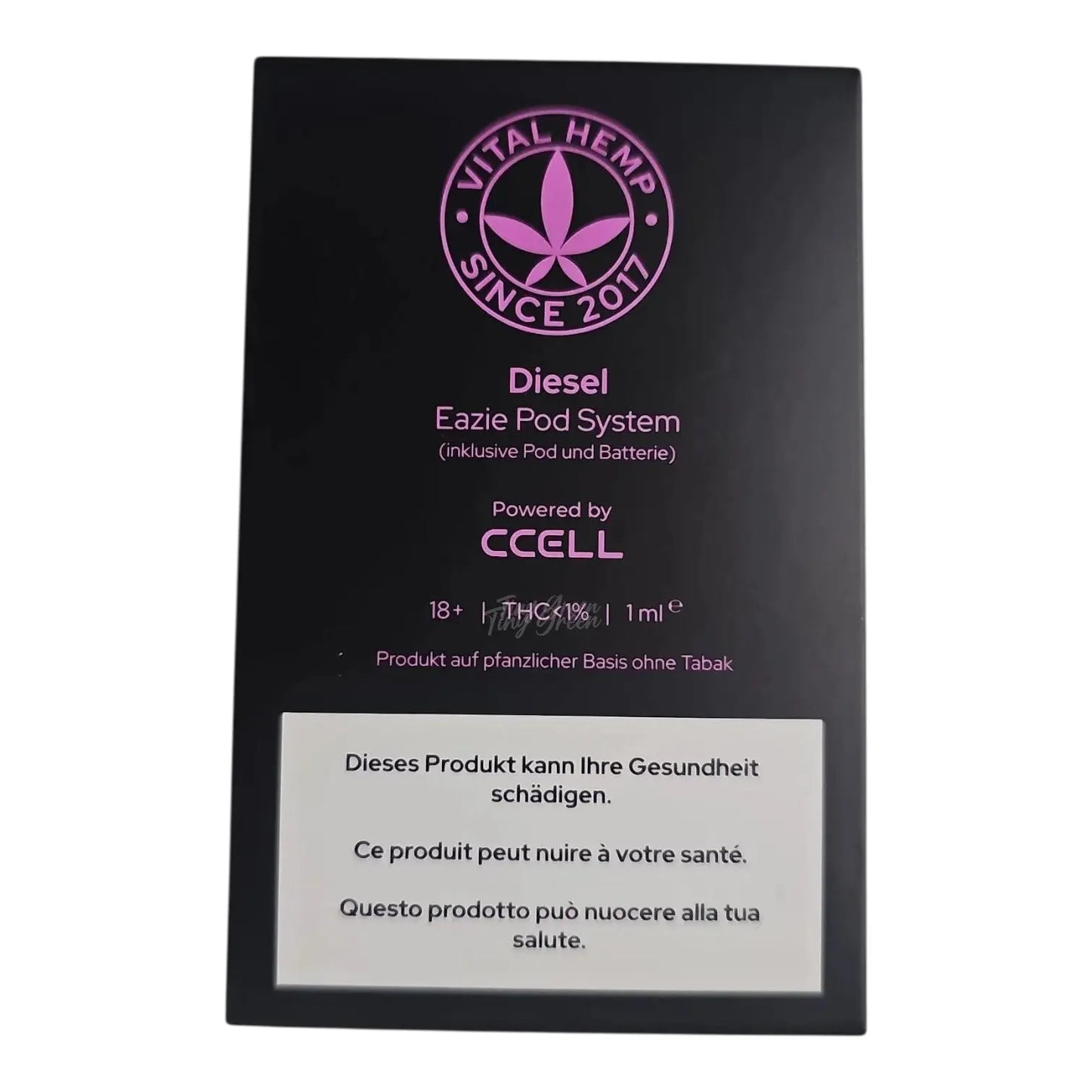 Titre produit, Tinygreen, Yvedon, CBD, Suisse, vape