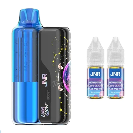 Puff JNR Lira Glow 45K+ Blue Razz Ice