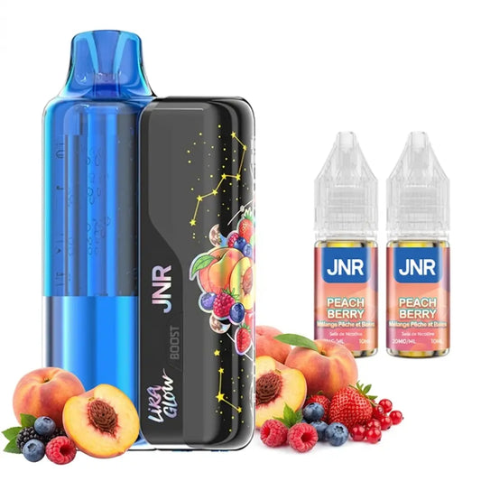 Puff JNR Lira Glow 45K+ Peach Berry