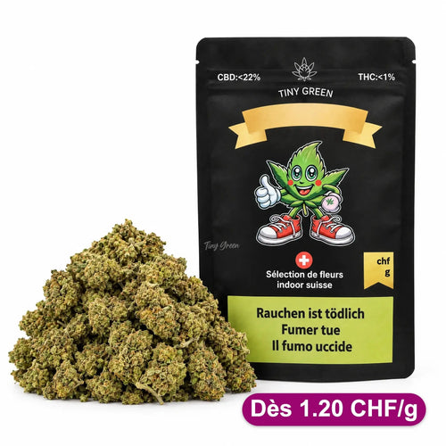 Strawberry small bud's 50g - Dès 1.20 CHF/g - Tiny Green