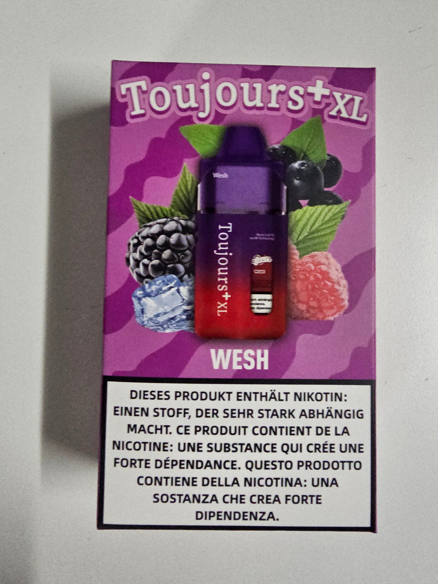 TOUJOURS+ XL – Kit Pod Pré-rempli 7 goûts a choisir - Tiny Green