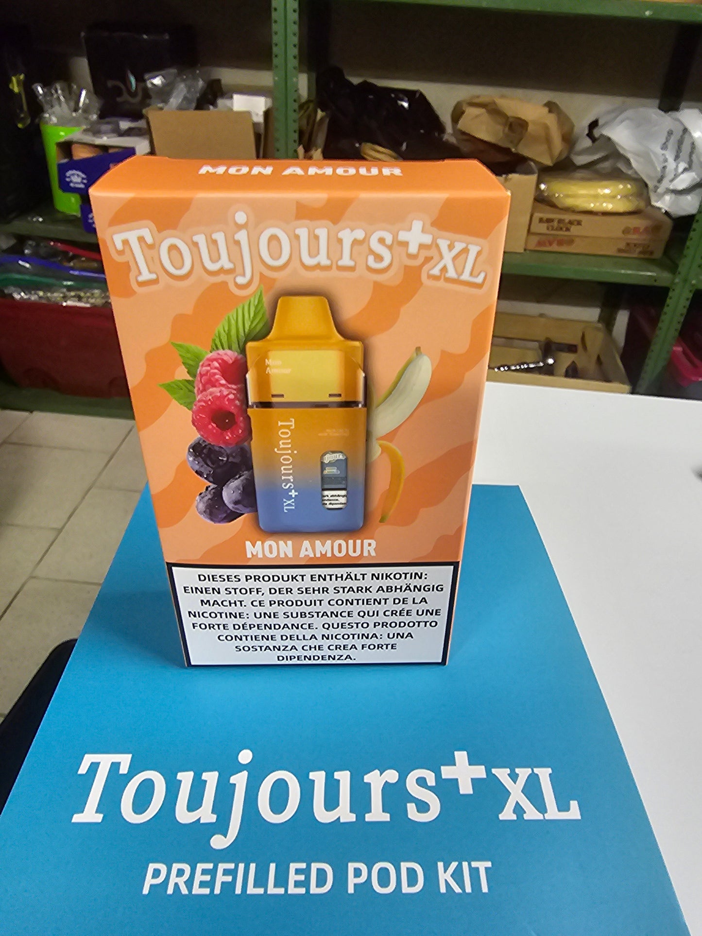 TOUJOURS+ XL – Kit Pod Pré-rempli 7 goûts a choisir - Tiny Green