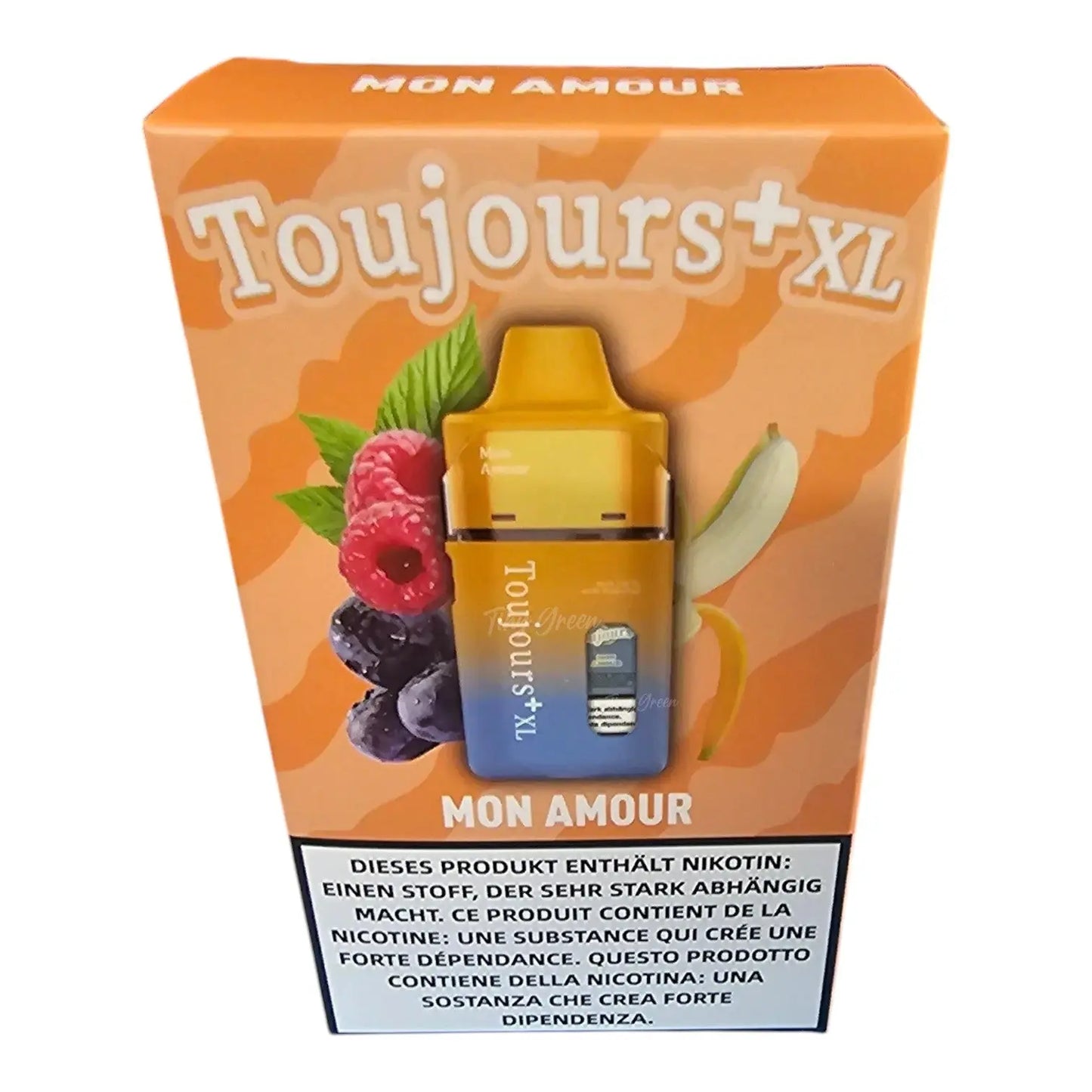 TOUJOURS+ XL – Kit Pod Pré-rempli 7 goûts a choisir - Tiny Green