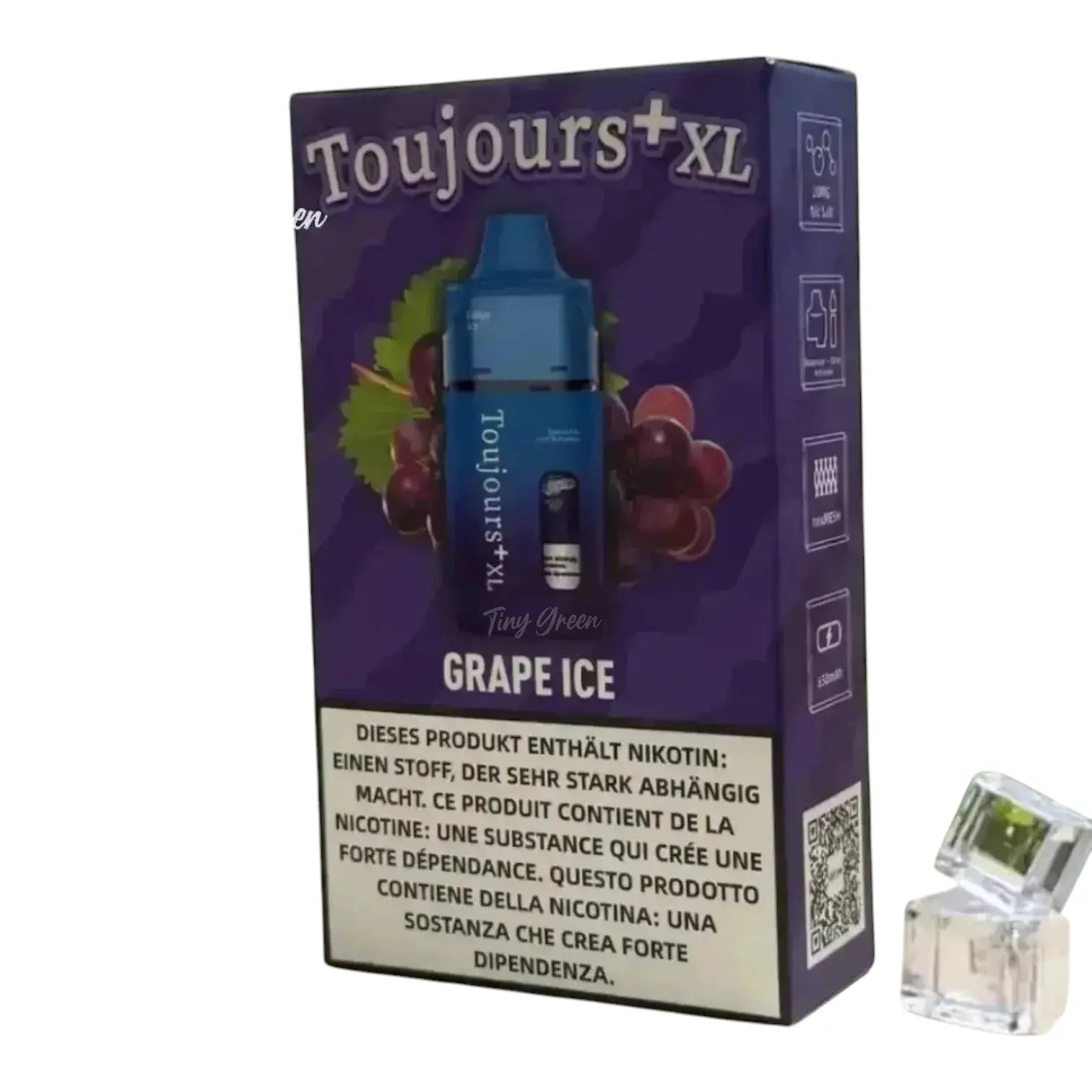 Toujours Plus XL - La Vape qui offre une exprience sensorielle de ouf Tiny Green Toujours Plus XL - La Vape qui offre une exprience sensorielle de ouf Tiny Green