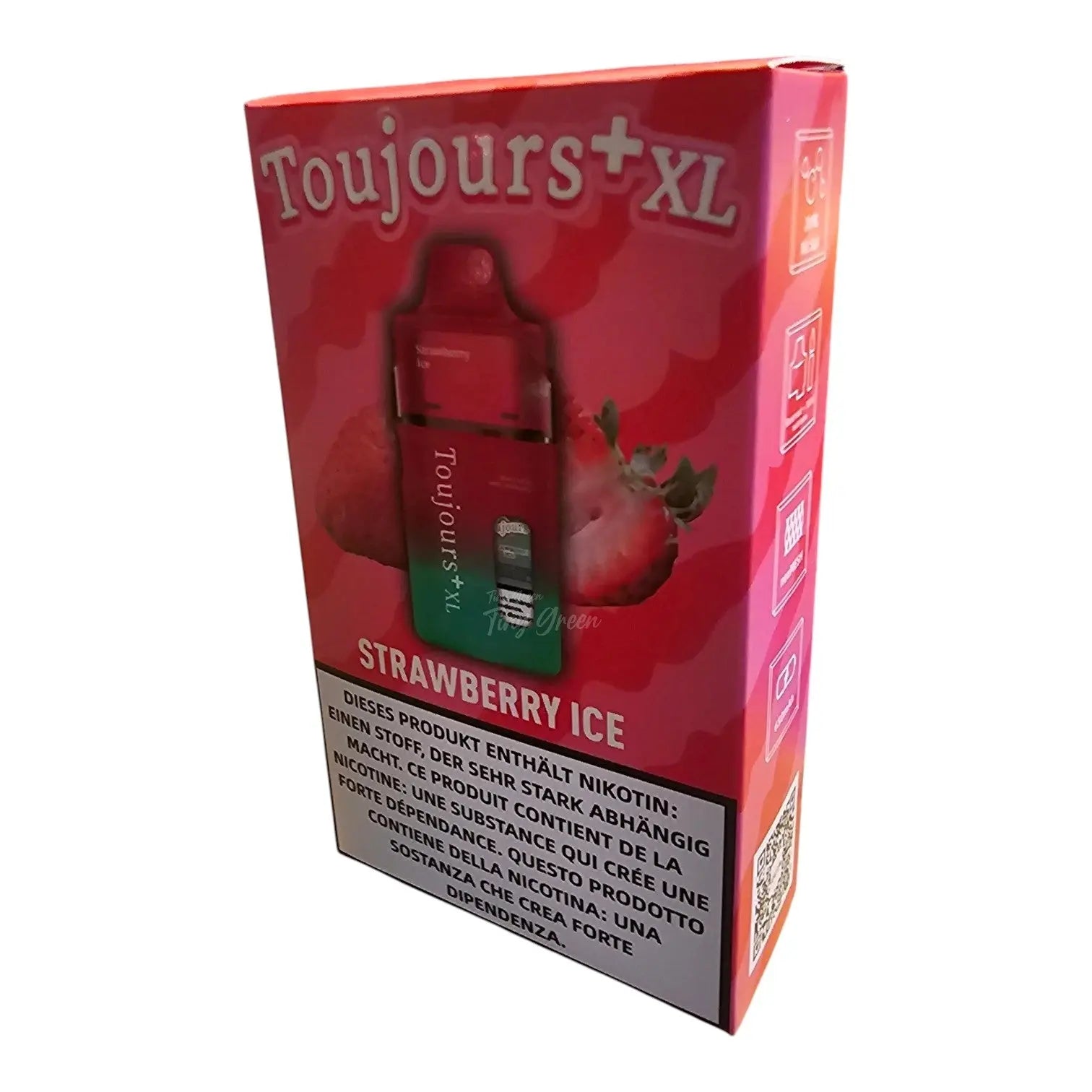 TOUJOURS+ XL – Kit Pod Pré-rempli 7 goûts a choisir - Tiny Green