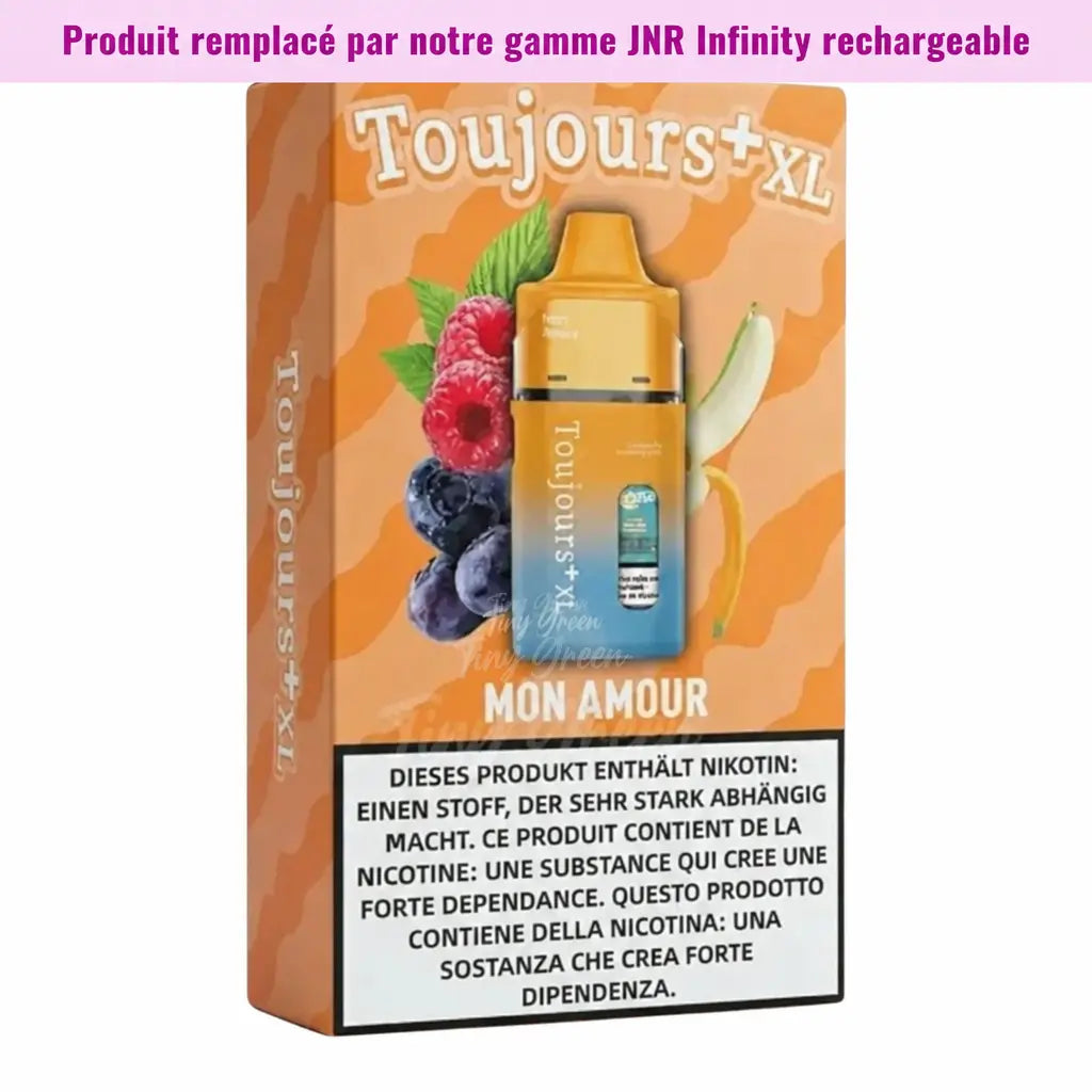 TOUJOURS+ XL Kit Pod Pré-rempli Mon Amour - Tiny Green