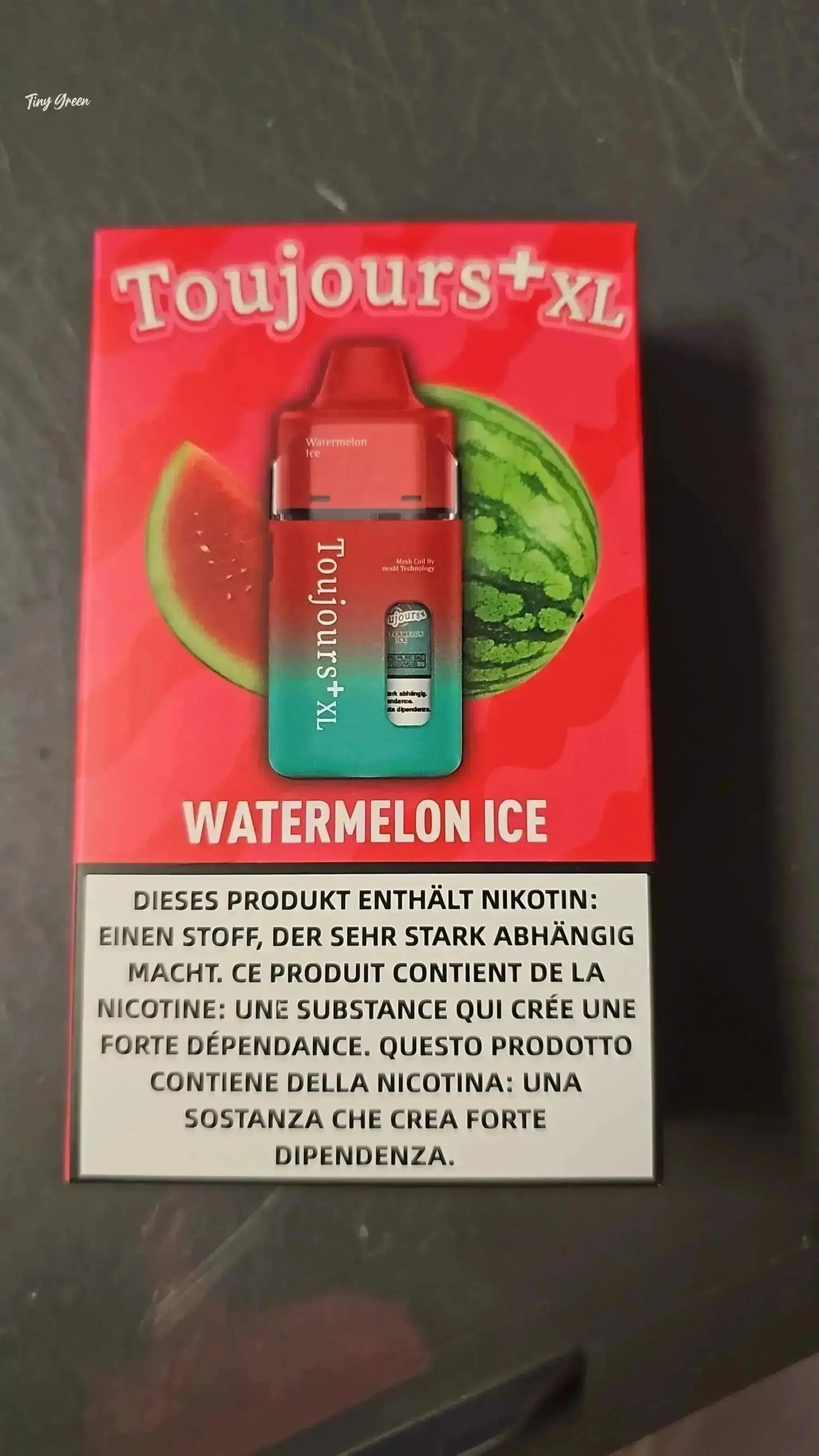 Titre produit, Tinygreen, Yvedon, CBD, Suisse, vape