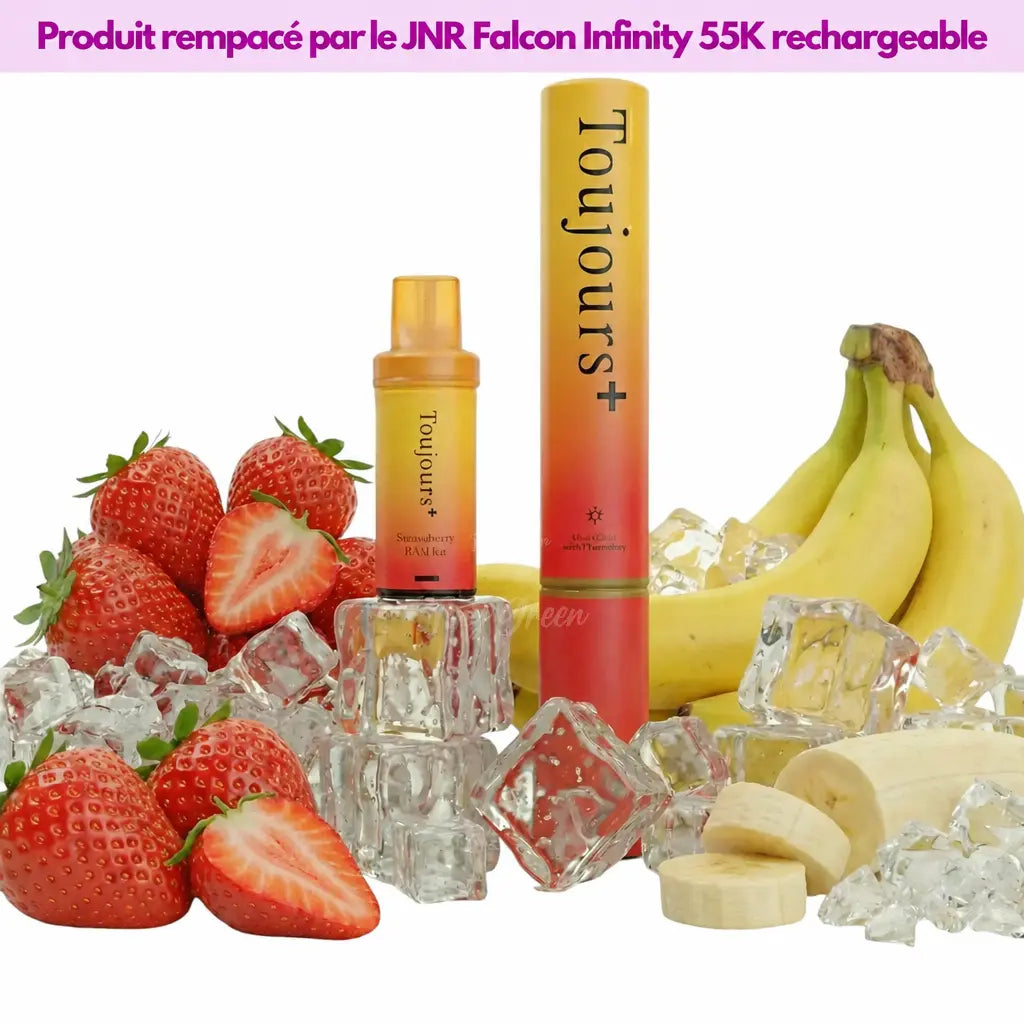 Toujours+ Maximum Strawberry & Banana Ice - Tiny Green