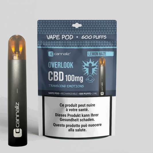 Cannabis Pod – Prêt à l'emploi – CBD 100 mg – Lemon Haze