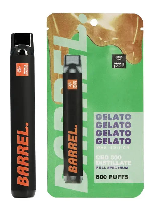 puff cbd gelato barrel