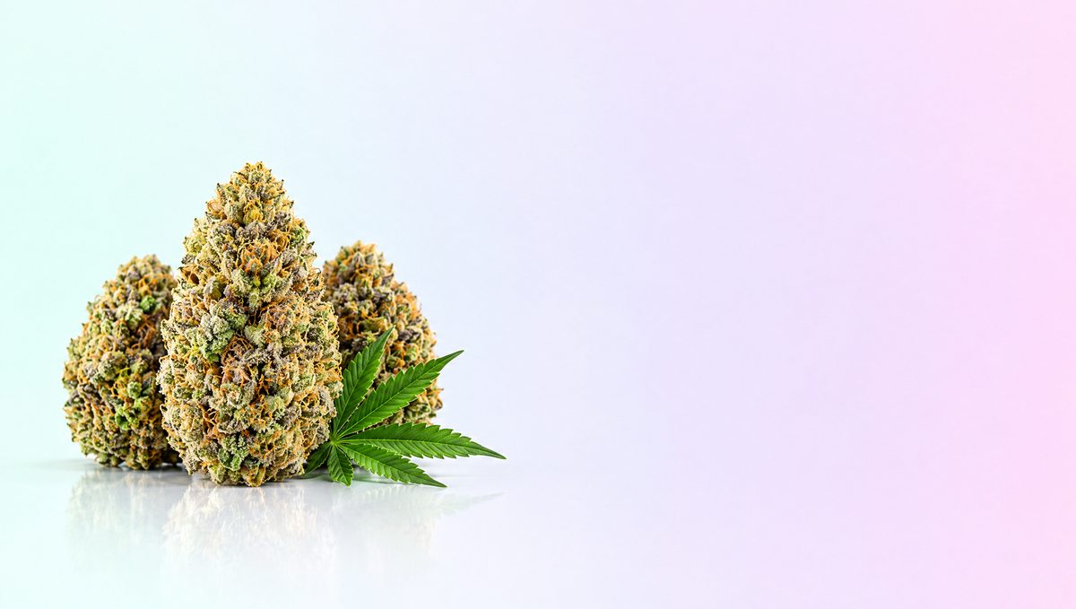 Têtes de fleurs de CBD suisses premium et feuille de chanvre - Tiny Green